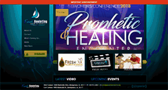 Desktop Screenshot of anointedchurch.org